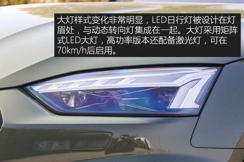 测试全新奥迪A5 Sportback