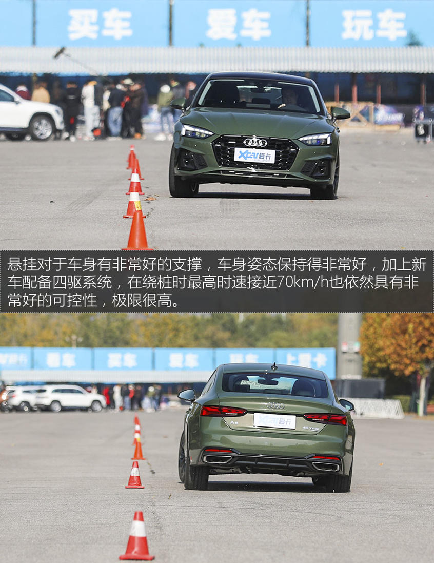 测试全新奥迪A5 Sportback