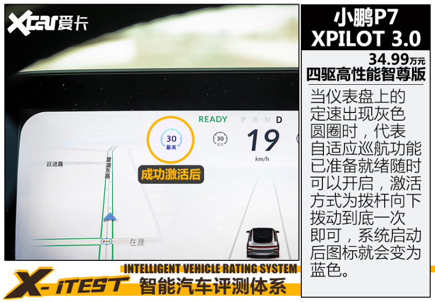 小鹏P7 X-iTEST智能驾驶辅助测试