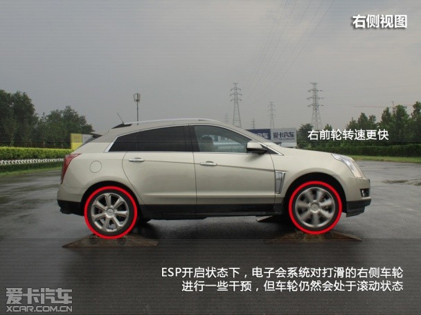 凯迪拉克SRX四驱测试