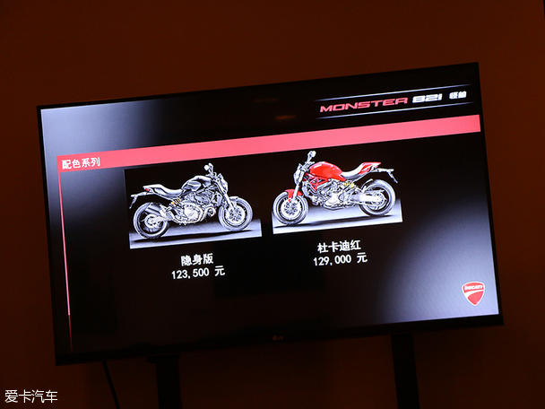 杜卡迪Monster 821上市