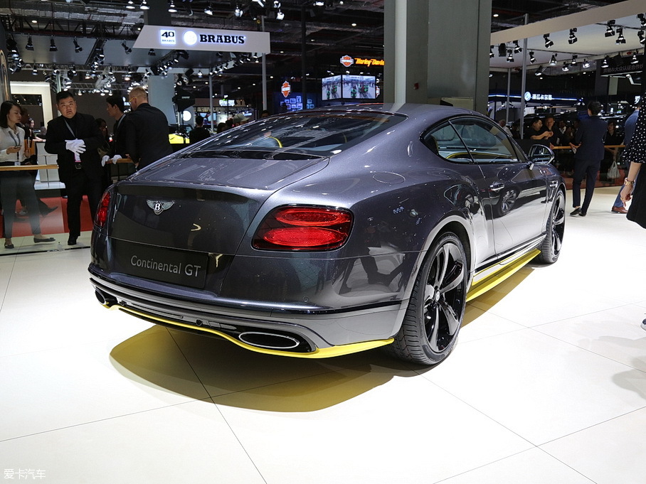 2017上海车展宾利欧陆gt极速版发布