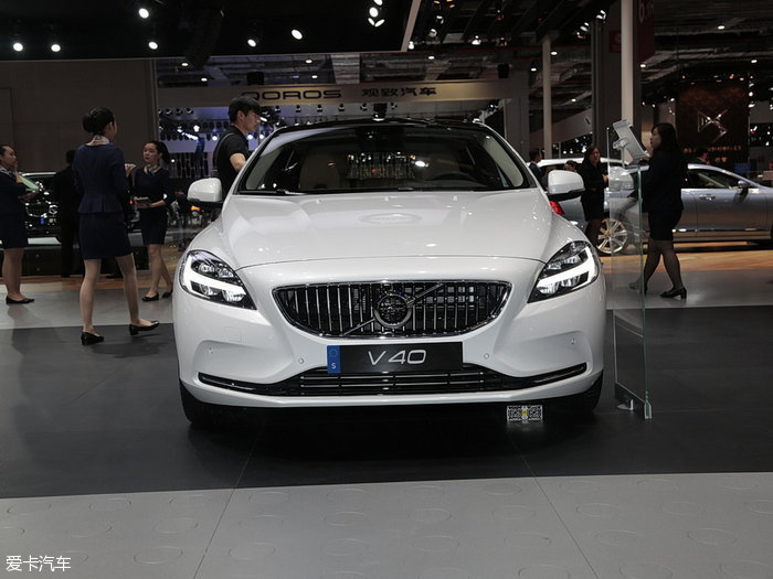 【沃尔沃v40】上海车展沃尔沃v40图片_爱卡汽车