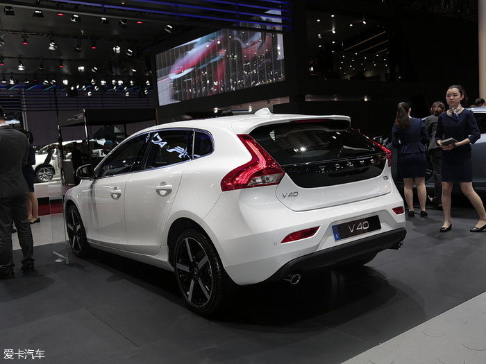 【沃尔沃v40】上海车展沃尔沃v40图片_爱卡汽车