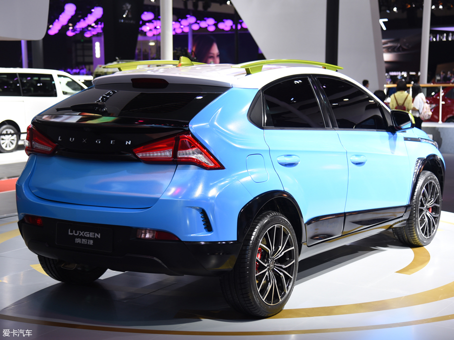 2017上海车展；静评；实拍；纳智捷小型SUV