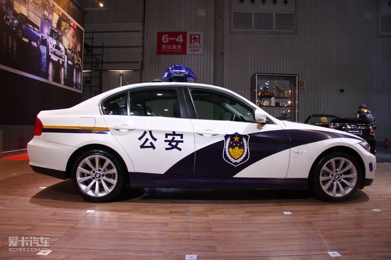 广州警车宝马图片