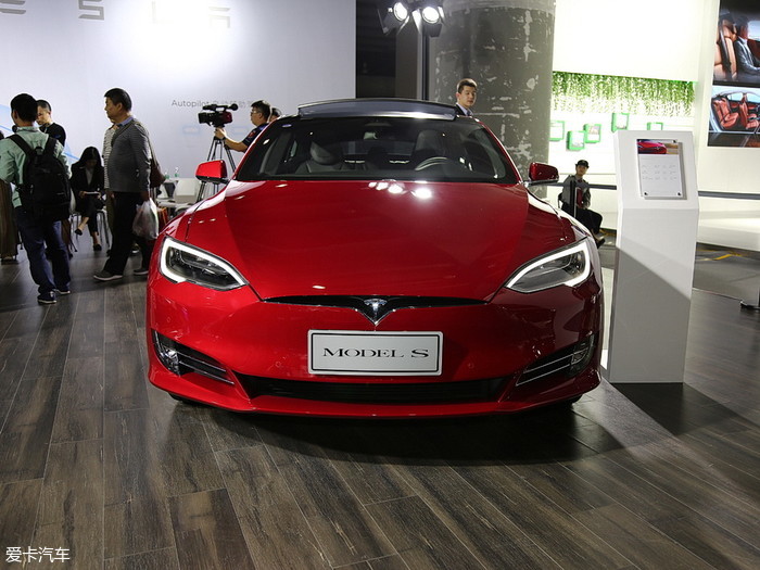 【model s】上海车展model s图片_爱卡汽车