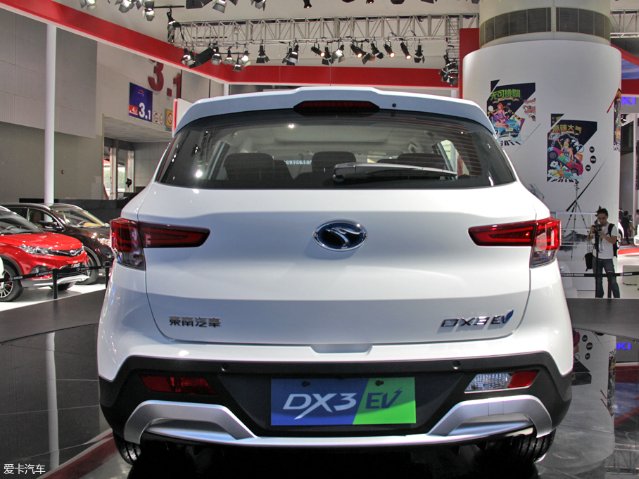 2017广州车展；静评；实拍；东南DX3 EV