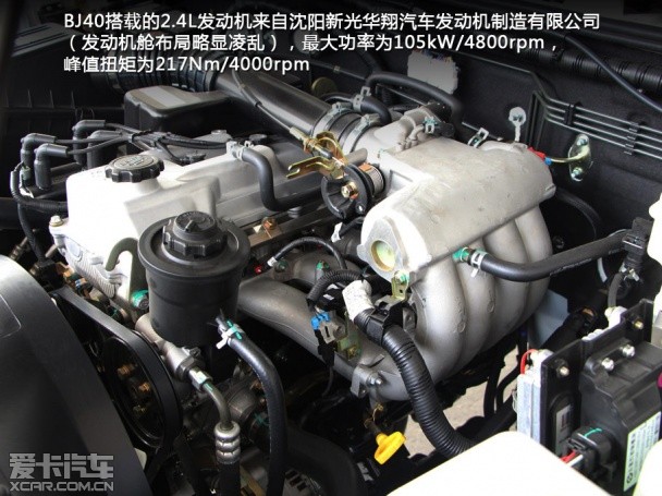 4l直列四缸汽油发动机,这款发动机的最大功率为105kw/4800rpm,峰值