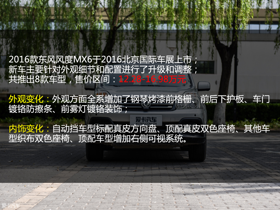 2016款东风风度MX6实拍