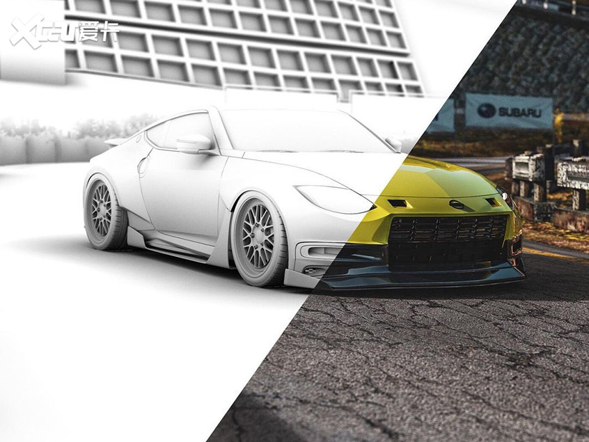 宽体改装日产Fairlady Z