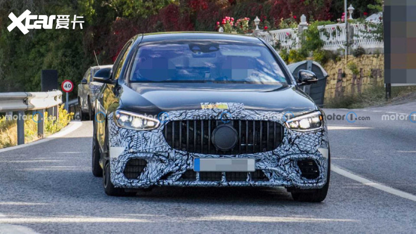 2022款奔驰AMG S63e路试谍照