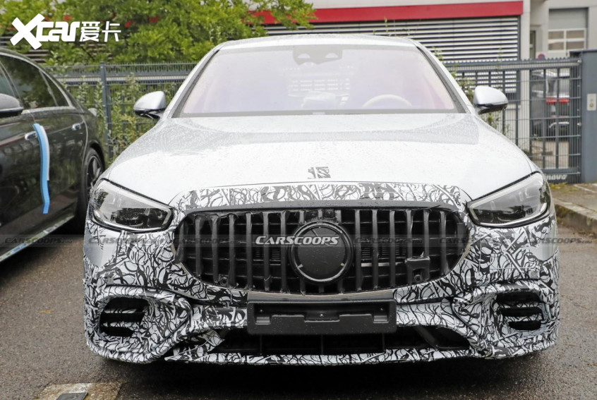 梅赛德斯AMG S级测试谍照