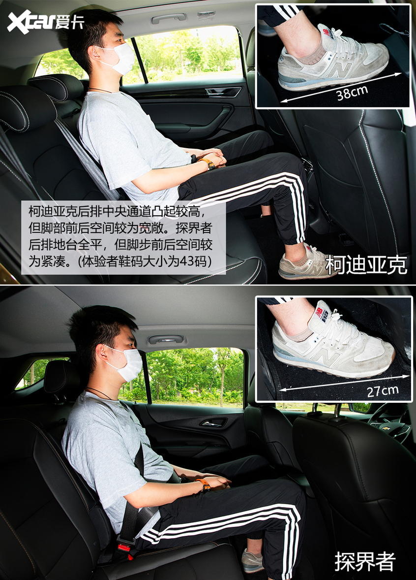 柯迪亚克对比探界者