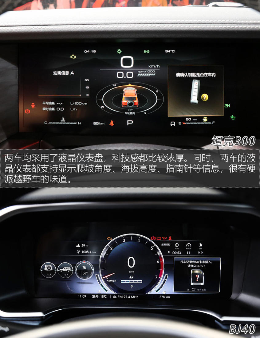 坦克300 VS BJ40