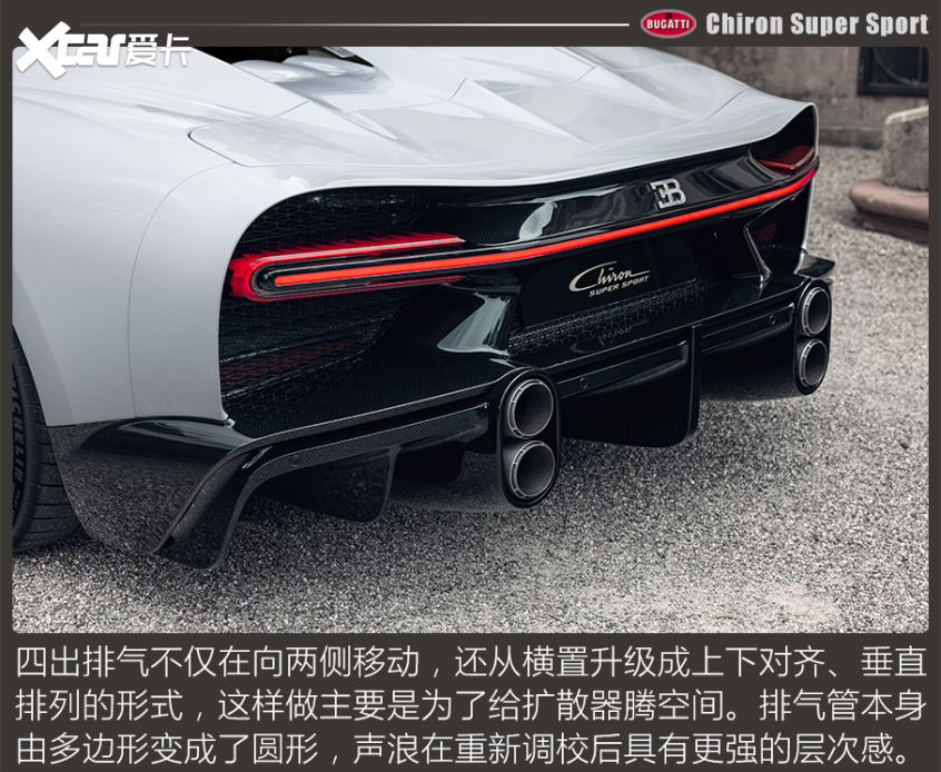 Chiron Super Sport官图解析
