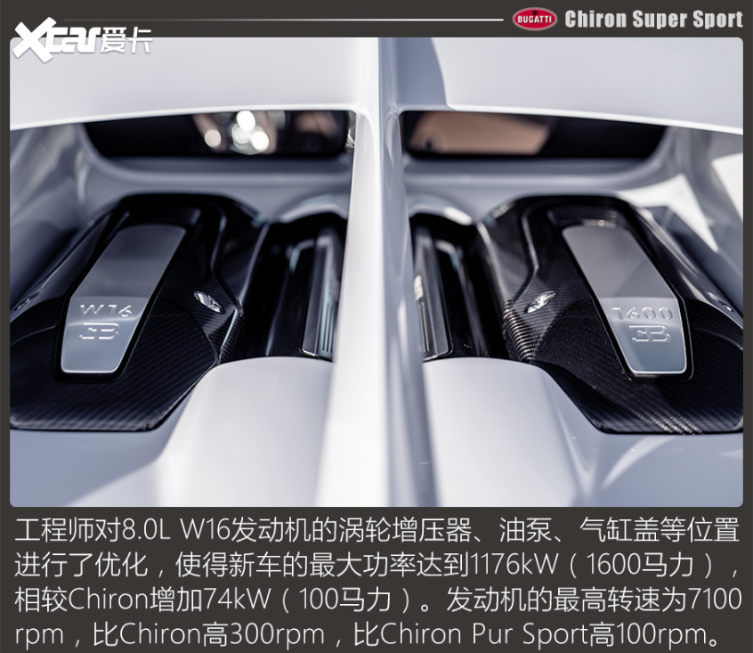 Chiron Super Sport官图解析