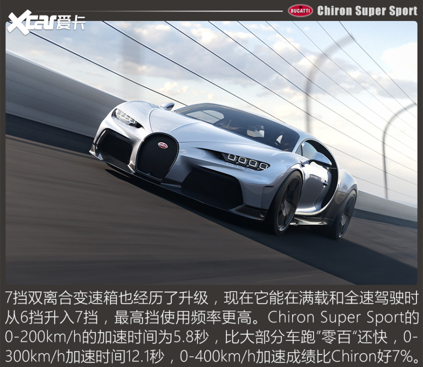 Chiron Super Sport官图解析