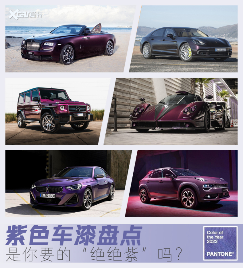 紫色车漆盘点