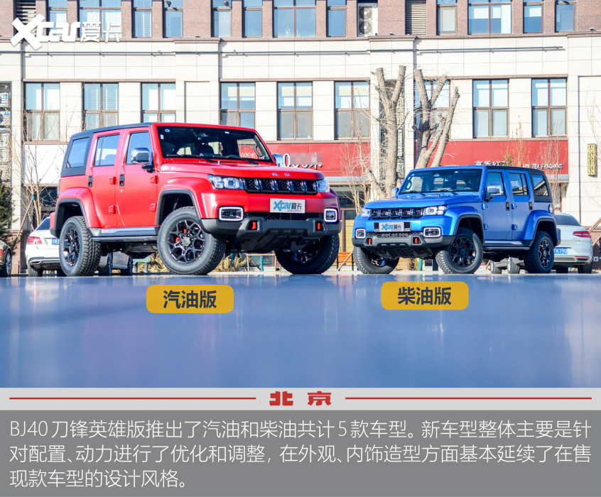 BJ40刀锋英雄版实拍