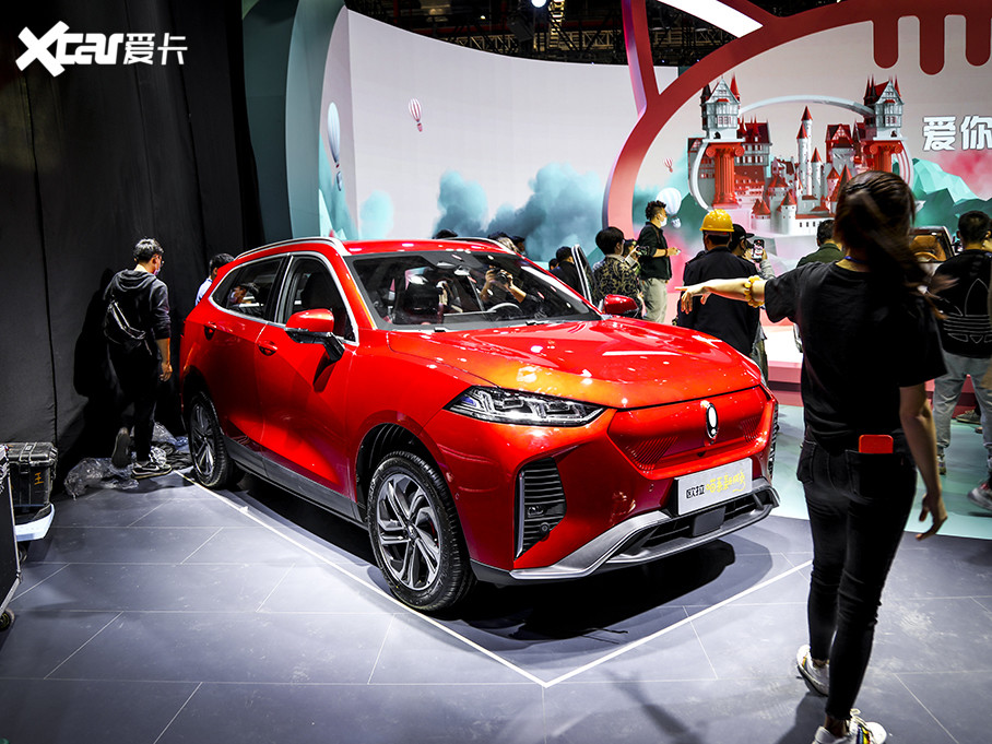 > 上海车展欧拉大猫实拍