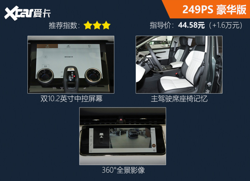 路虎揽胜极光L购车手册
