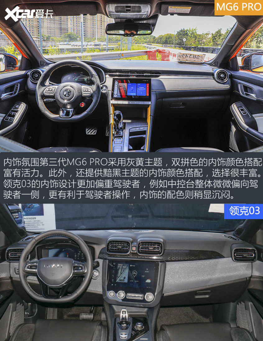 MG6PRO对比领克03