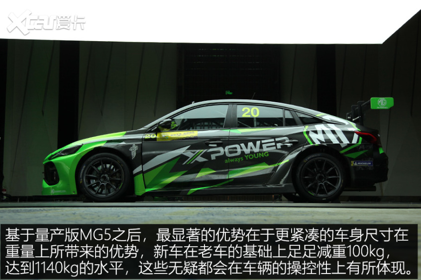 实拍MG5 XPOWER TCR