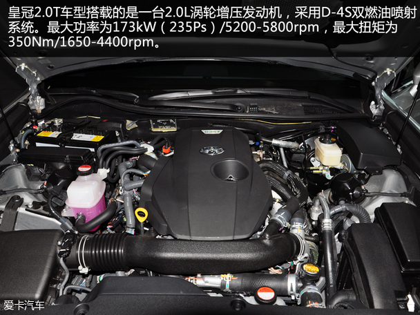 实拍全新皇冠2.0T