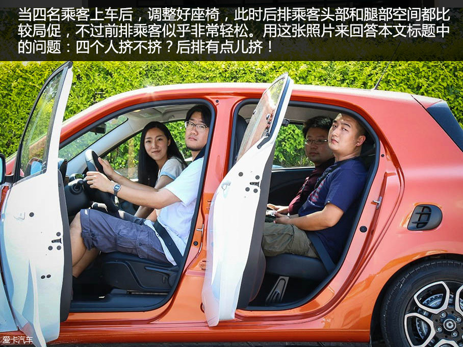 Smart forfour空间测试