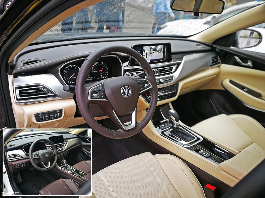 姗姗来迟的国产轿跑车 实拍长安睿骋cc:内饰焕然一新,空间不打折-爱卡