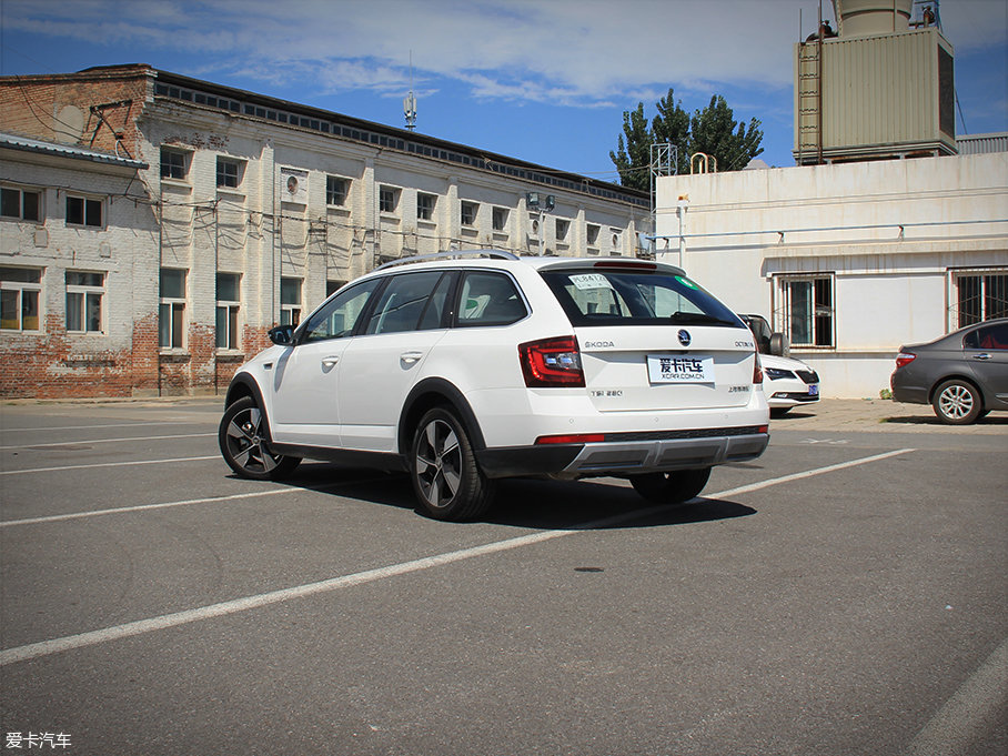爱卡实拍上汽大众斯柯达明锐旅行车