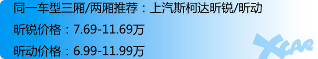 两厢/三厢车型盘点