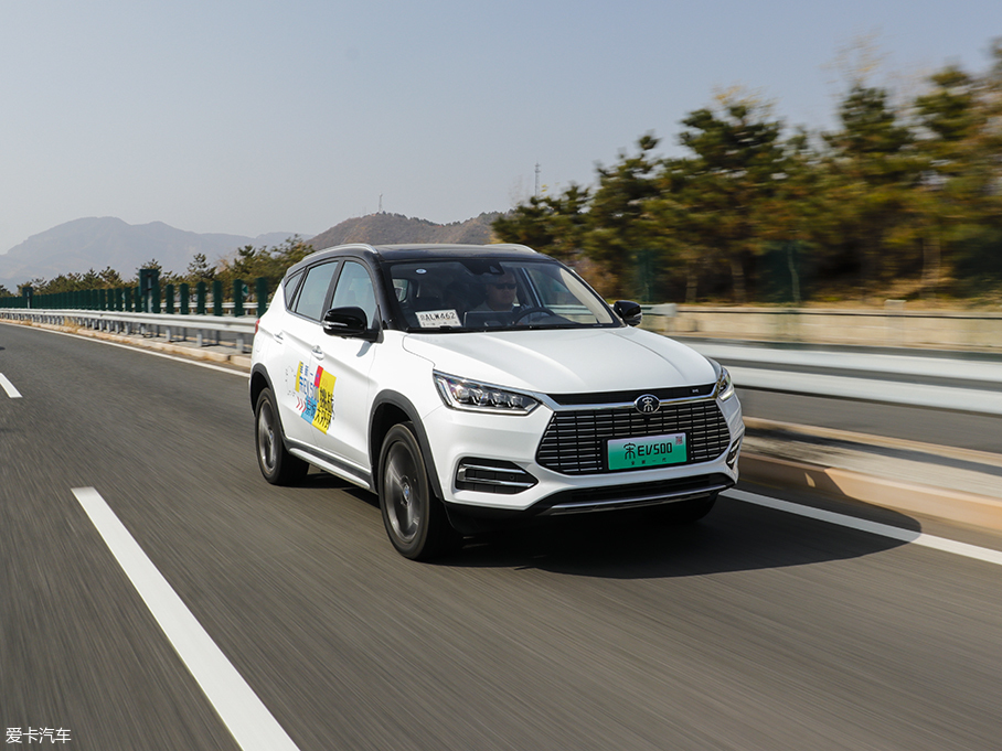 实测宋EV 500续航
