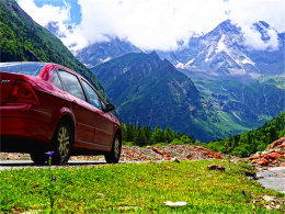 ʢ����������� ȥѩɽ��ԭתһȦɢ��