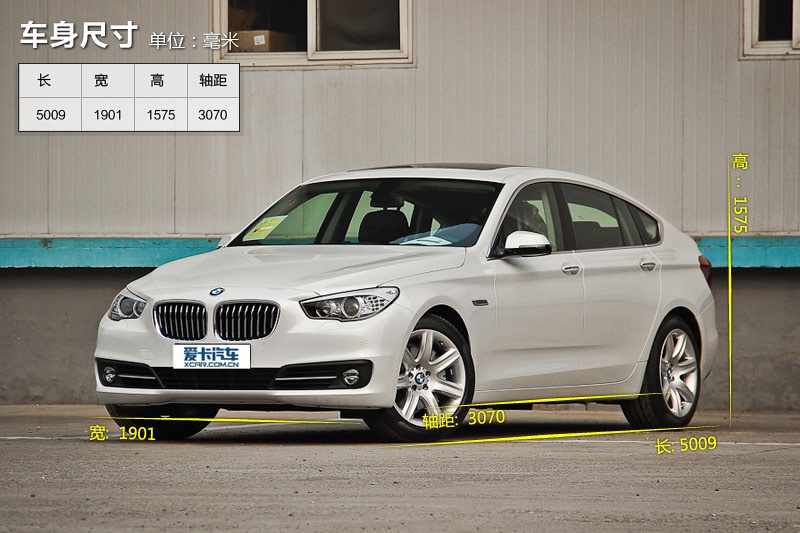 宝马5系gt 2014款-车身尺寸(2/94)