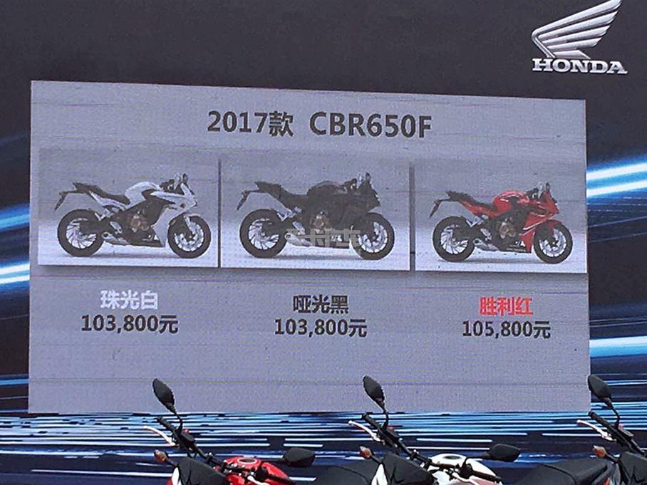 本田CB650F;本田CBR650F