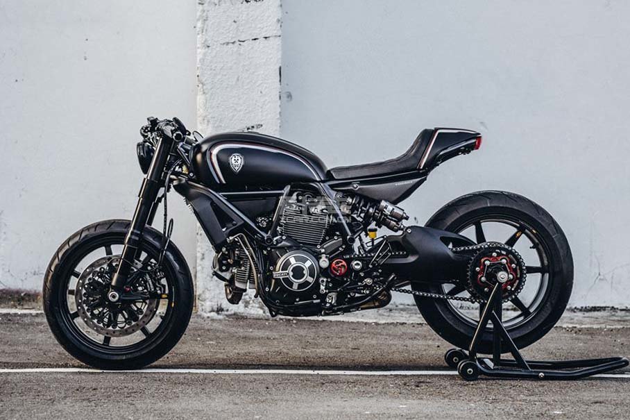 台湾工厂 打造咖啡风格杜卡迪scrambler