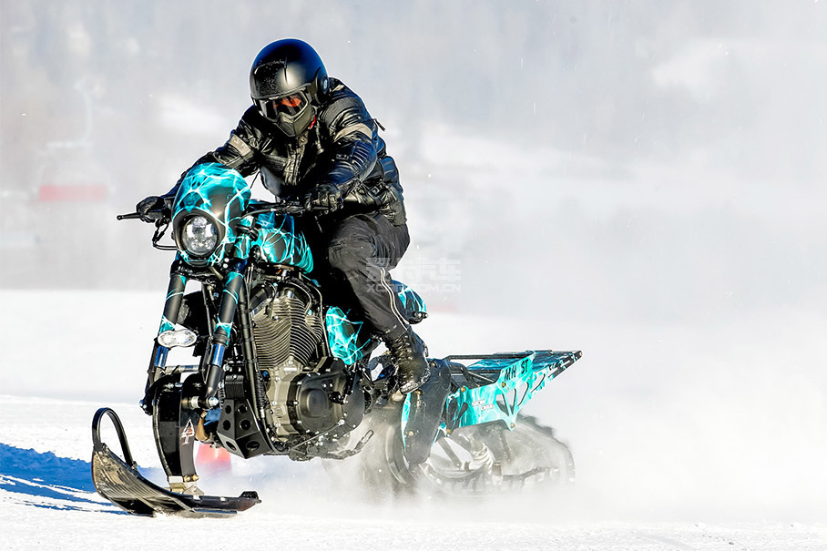 Harley Davidson；哈雷；哈雷改装；哈雷雪地改装；哈
