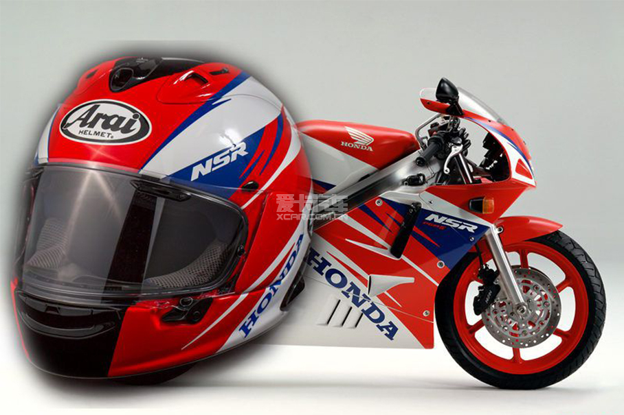 本田与arai合作推出rx 7x Nsr250r头盔 爱卡汽车