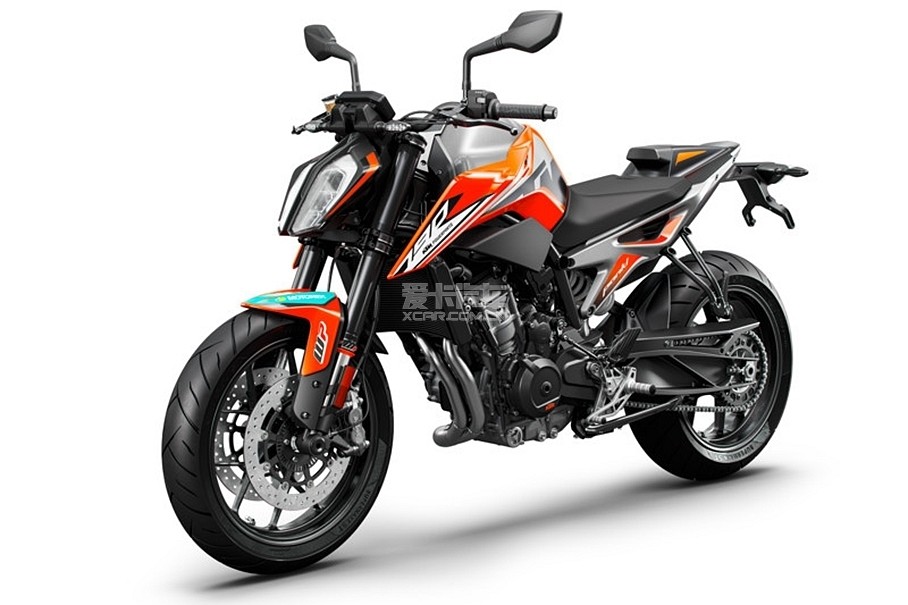 KTM 790 DUKEһ̨DOHCˮ䡢ŵLC8c˫׷Ϊ77kW105Ps/9000rpmŤΪ86Nm/8000rpm