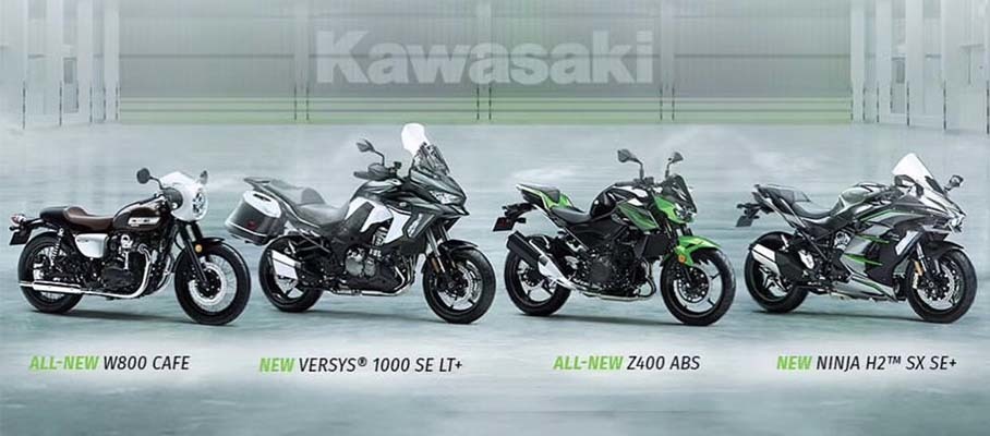 川崎；Ninja H2 SX；W800 CAFE；Z400；Versys1000