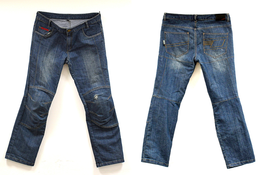 Komine PK-726 Full Year Kevlar Denim Jeans -Black