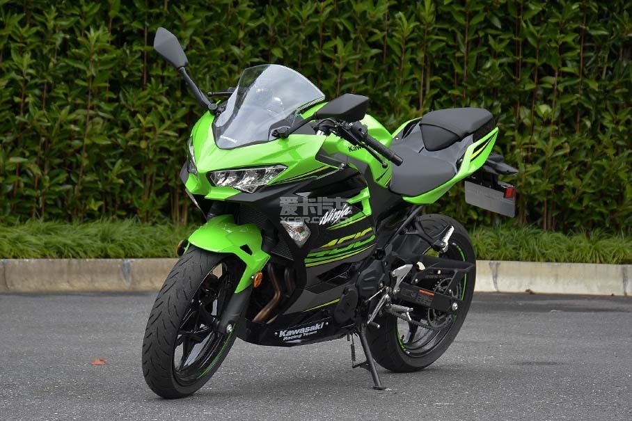 新入门级忍者川崎ninja 400试驾体验 川崎ninja400外观实拍 爱卡汽车