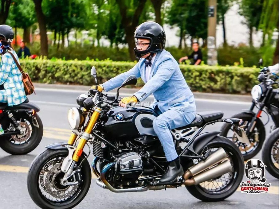 当西装遇到摩托 dgr绅士骑行上海站收官