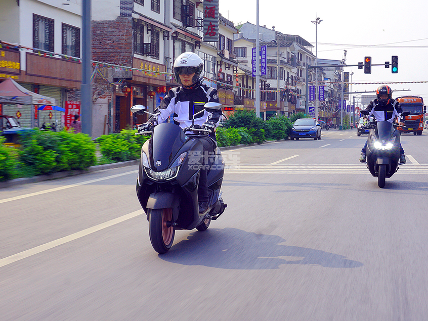 巡鹰;雅马哈;巡鹰125;155摩托车;踏板摩托车;试驾巡鹰