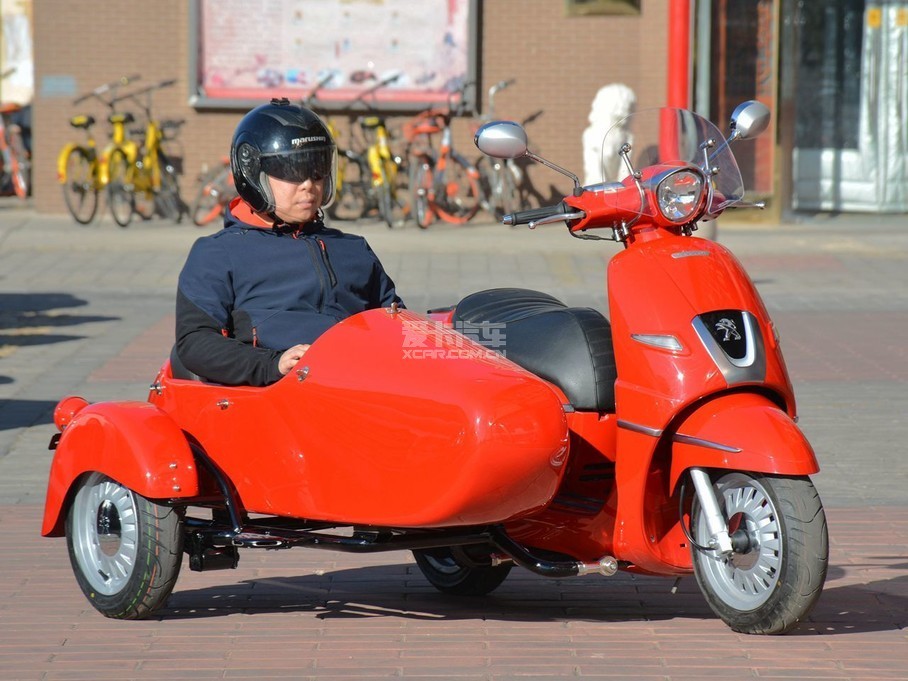 【图】轻骑标致scooter2015款django150i(改装版)-爱卡汽车图片