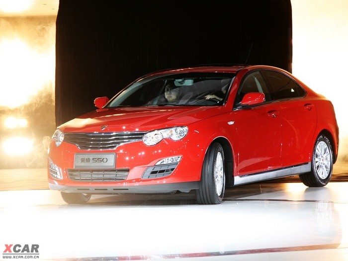 荣威550亮相现场图片_汽车图片大全_爱卡汽车网