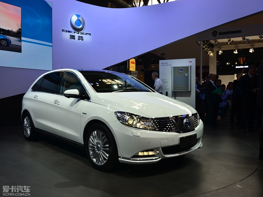 腾势电动车正式下线 9月底率先上海上市