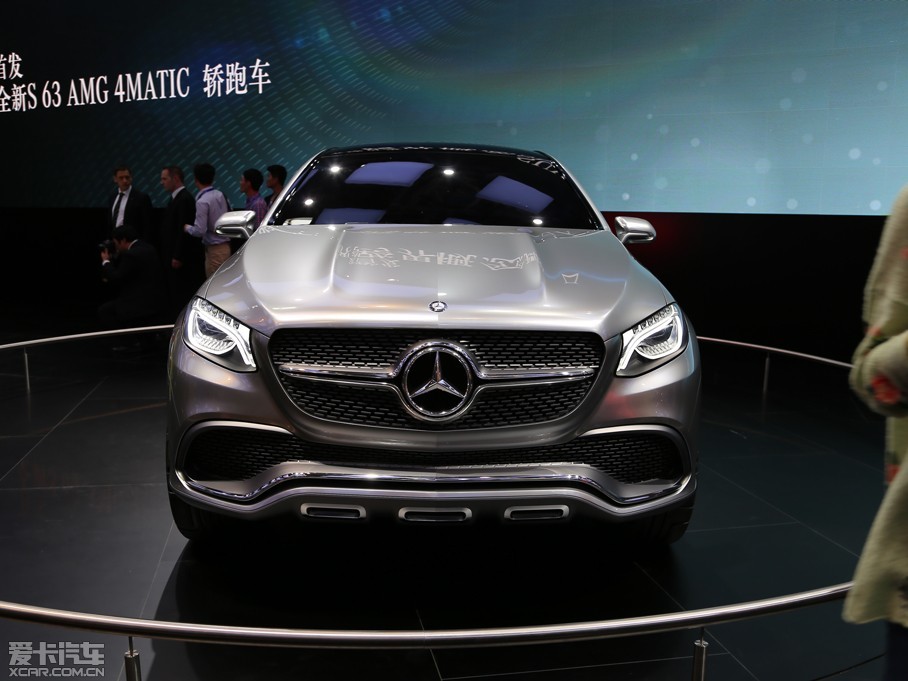 > 奔驰concept coupe!